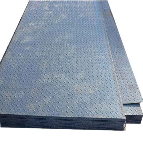 12 Mm Thick Hot Rolled Galvanized Mild Steel Chequered Plate For Industrial Grade: 00