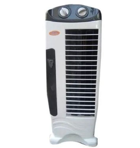 White 140 Watt Power Floor Mounted Plastic Tower Fan