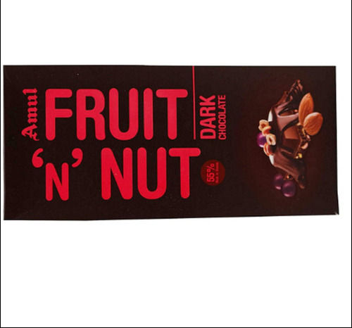 150 Gram Pack Sweet And Tasty Fruit Nut Dark Chocolate Bar