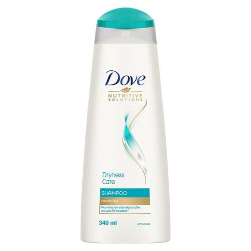 White 340 Millilitre Dryness Care Fresh Liquid Form Hair Shampoo 