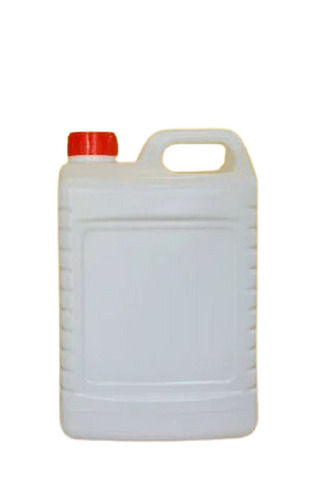 White 5 Liter Capacity Plain Plastic Jerry Can