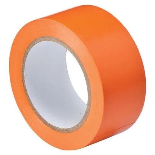 Orange 50 Meter X 3 Inch 0.5 Mm Thick Single Sided Self Adhesive Tape 