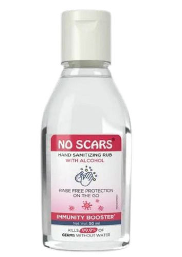 White 50 Ml Alcohol Based Hand Sanitizer For Killing Germs