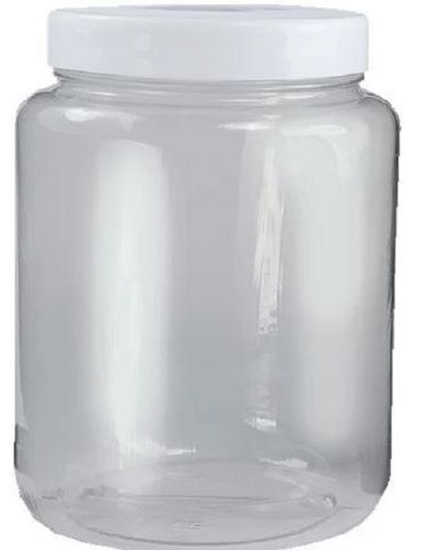 750 Ml Capacity Round Transparent Soft Plastic Jar Length: 20  Centimeter (Cm)