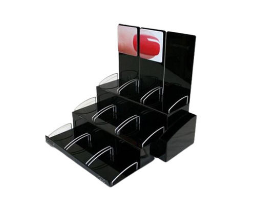 900 Gram Rectangular Table Top Plain Stair Plastic And Acrylic Display Stand Height: 1 Foot (Ft)