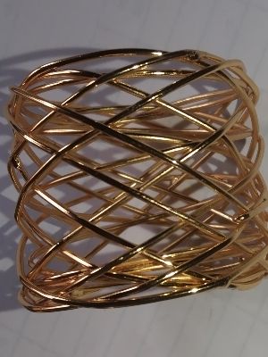 All Colour Golden Metal Wire Napkin Ring