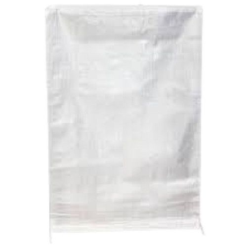 White Plain Light Weight Waterproof Polypropylene Plastic Rice Packaging Bags