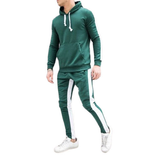 Regular Fit Full Sleeve Casual Wear Plain Cotton Tracksuit For Men Age Group: Adults