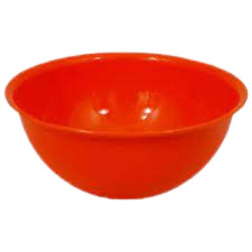 Round Rigid Hardness Plain Versatile Durable Plastic Bowl For Residential Purposes  Length: 82.3 Inch (In)