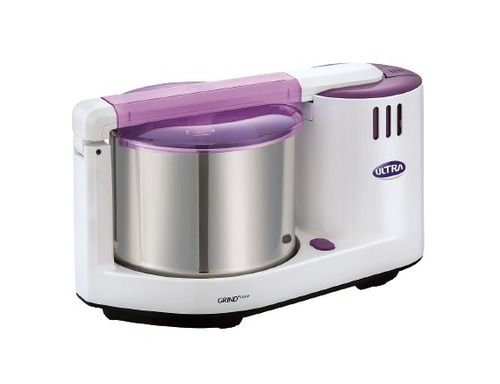 Stainless Steel Electric White With Purple Wet Grinder Application: Home