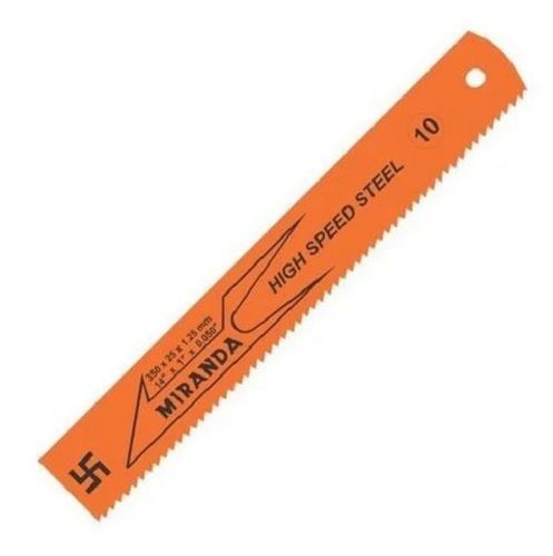 Red 2 X 24 Inch And High Speed Steel Hacksaw Blade For Cutting Thin Metal