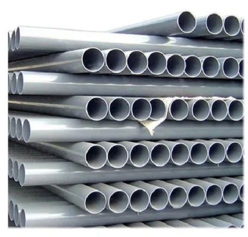 Silver 3 Inch Diameter Seamless 6 Metre Long Pvc Pipe