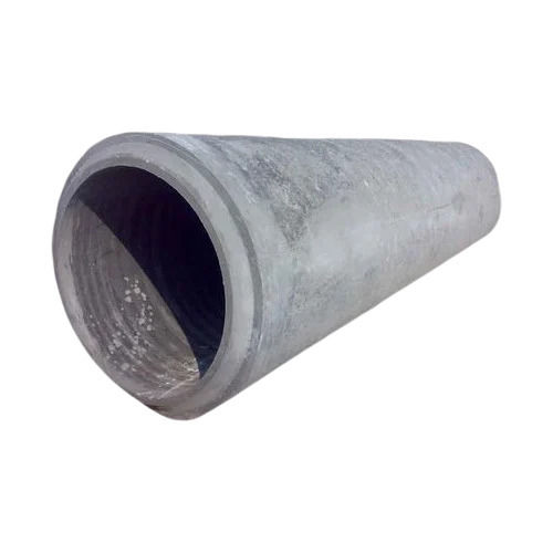 Grey 6 Meter 25 Mm Thick 1200 Mm Round Reinforced Cement Concrete Pipe 