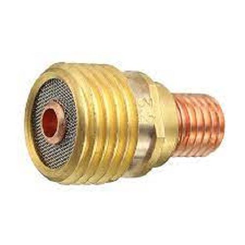 Welding Torch Gas Lens - Brass Material, 25-35 mm Round Size | CE Certified, Gas Cooled, New Condition