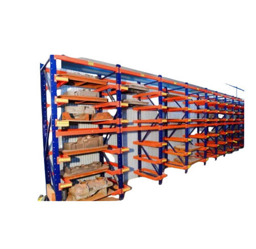 Rectangular Double Sided Painted Finish Mild Steel Pattern Storage Rack Capacity: 500 Kg/Day