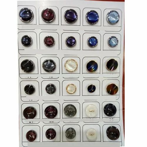 Round Shape Fancy Design Buttons For Ladies Garments