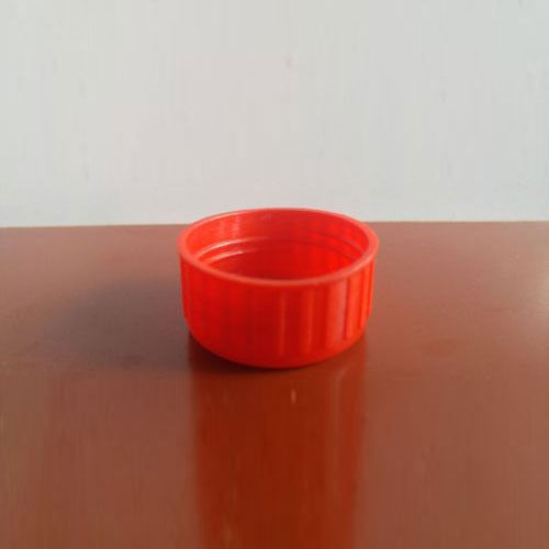 Durable Round Shape Orange Color Plastic Bottle Caps