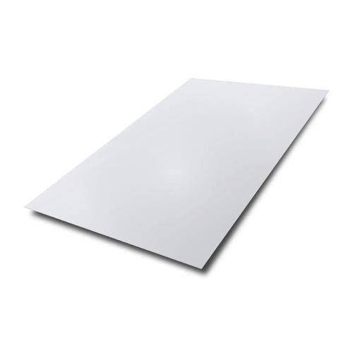 Silver Rust Proof Polished Finished Rectangular Coated Aluminum Sheet