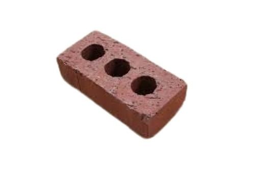 Red Solid Rectangular Construction Clay Hollow Bricks