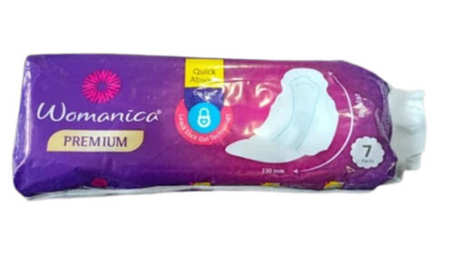 Super Soft Non Woven Ultra Thin Sanitary Pads, Pack Of 7 Pieces 