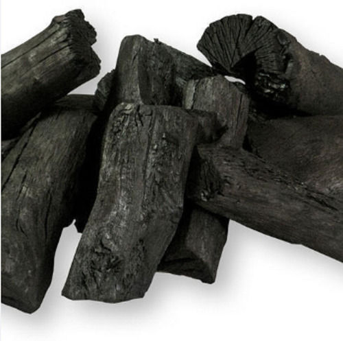 1mm-25mm Less Smoke High Burning Time Lump Shape Hardwood Black Charcoal