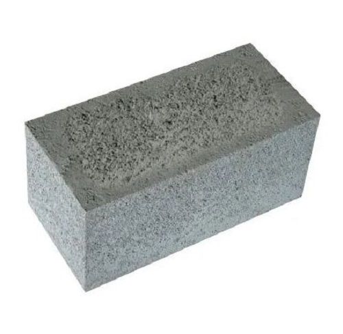 Gray 400 X 200 X 200 Mm Rectangular Concrete Brick For Construction Use