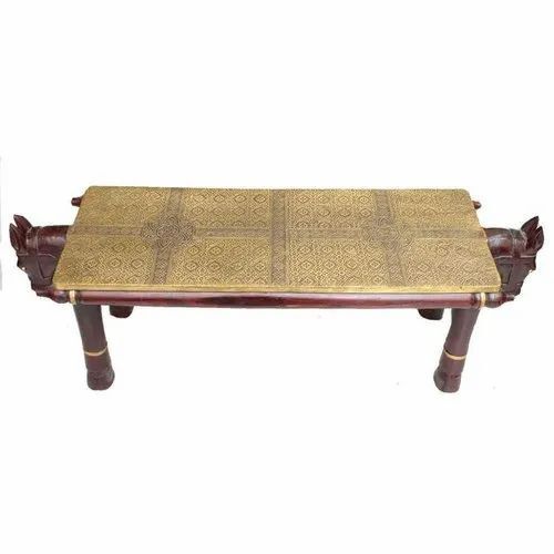 43 Inch Horse Face Center Table, Weight 10.7 kg