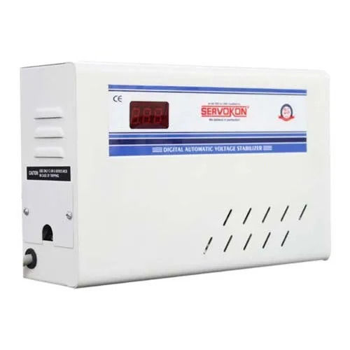 50 Hertz 26X17X10 Cm Three Phase Automatic Ac Digital Voltage Stabilizer Ambient Temperature: 62 Celsius (Oc)