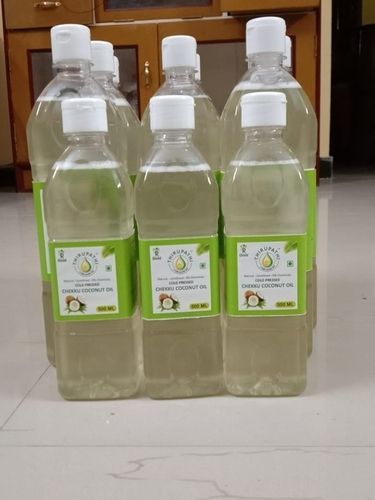 500 Ml Cold Pressed Chekku Coconut Oil For Cooking Usage