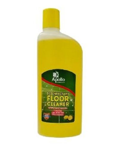 Yellow 500Ml Lemon Liquid Floor Cleaner For Remove Dust