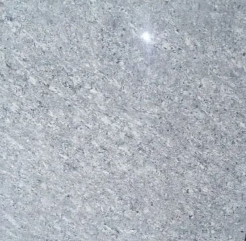 Gray 6.3 Mm Thick Polished Finished Square Edge Plain Granite Floor Tile