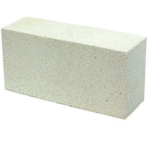 White 9X4X3 Inch Rectangular Hot Face Insulation Brick