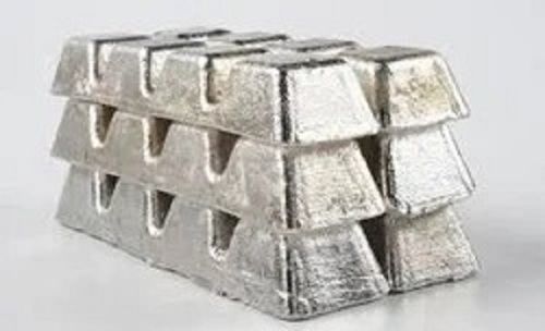 Silver A-Grade Rectangular Plain Galvanized Surface Tin Ingot For Industrial Use 