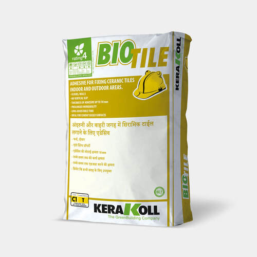 Biotile Adhesive For Fixing Ceramic Tiles, Indoor And Outdoor Areas