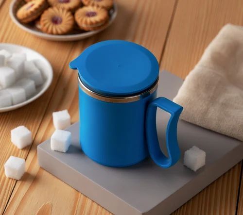 Blue Coffee Mug For Gifting, Capcaity 200-250 ml