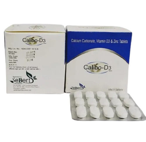 Calcium Carbonate Vitamin D3 To Treat Calcium Deficiency In Adults