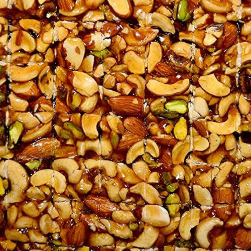 Crispy And Delicious Sweet Dry Fruit Chikki With Six Months Shelf Life  Carbohydrate: 9 Grams (G)