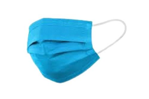 Non Woven Blue Disposable Face Mask Age Group: Adults