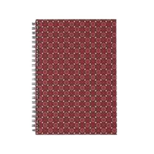 Printed Spiral Notebooks - Eco-Friendly Paper, Rectangular Medium Size | Bright Pages, Good Quality, Easy to Use, Ideal for Home, Office, School