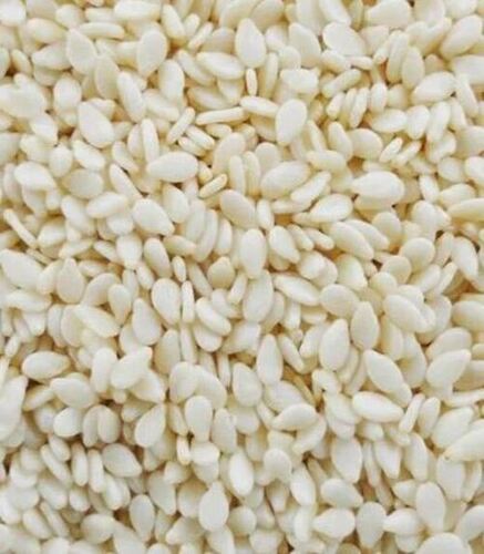 Pure And Dried Non Hybrid Edible White Sesame Seeds With 12 Months Shelf Life
