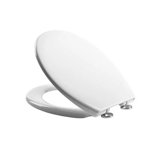 White Toilet Seat Cover With Round Shape