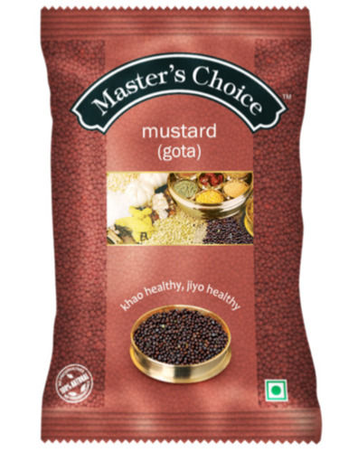 100 Gram Organic Cultivated Round Mustard Seed For Cooking Use Admixture (%): 1%