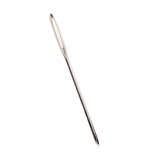 Silver 2 Inches Corrosion Resistance Carbon Steel Sewing Needle For Embroidery