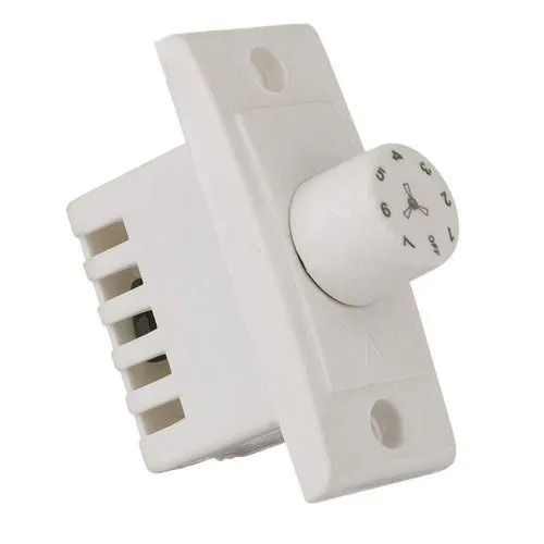 240 Volts Portable White 7 Step Modular Regulator For Ceiling Fan