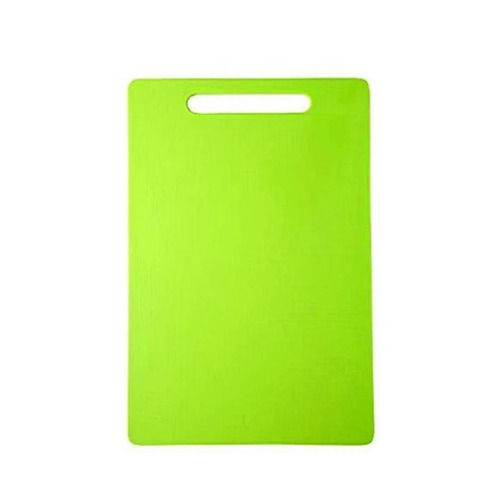 Green 34 X 22 Cm And 12 Mm Thickness Rectangular Plastic Chopping Board