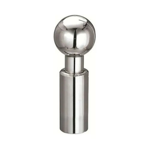 45X56X102 Mm Round Mirror Finished Stainless Steel Spray Ball For Pipe Fitting Capacity: 00 Ton/Day