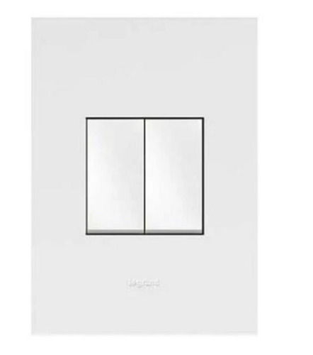 White 6X4 Inches 10 Ampere And 230 Volt Modular Electrical Switch