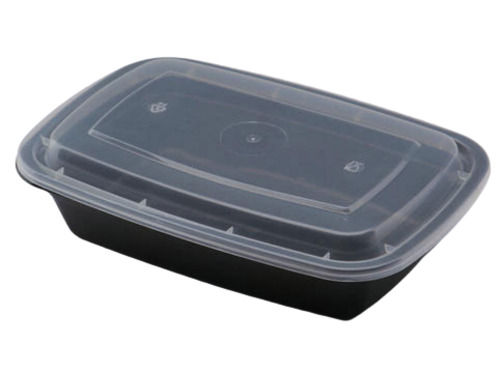 9x4 Inches Rectangular Disposable Plastic Food Container