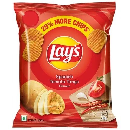 Crispy And Tasty Spicy Tomato Tango Flavor Potato Chips