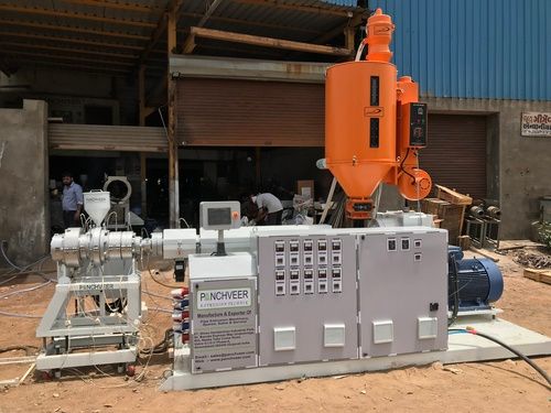 Hdpe Extrusion Machine With 60 Hp Motor Application: Drain-Waste-Vent (Dwv)  Sewers  Water Mains  Water Service Lines  Irrigation  Various Industrial Ins